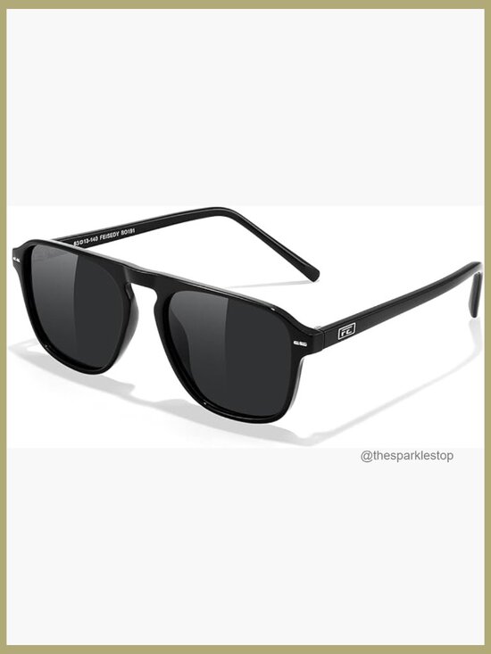 Polarized Aviator Sunglasses Acetate Frame UV400 Protection main image 7